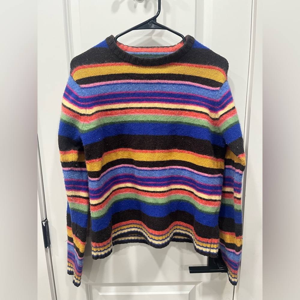 Tommy Hilfiger Multicolor Striped Crewneck Sweater
